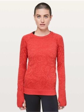 lululemon Rest Less Long sleeve Top Size 6